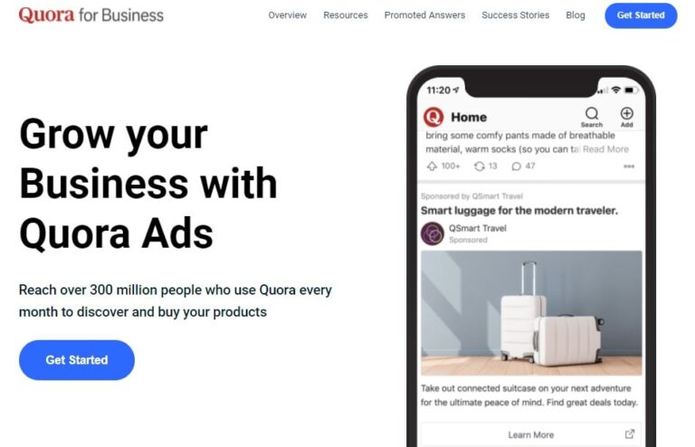 Quora ads for businesses