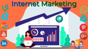 Internet marketing illustration