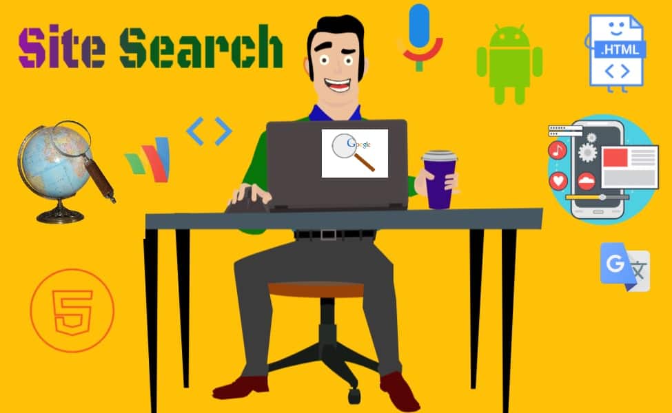 site search illustration